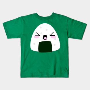 Cute Onigiri Kids T-Shirt